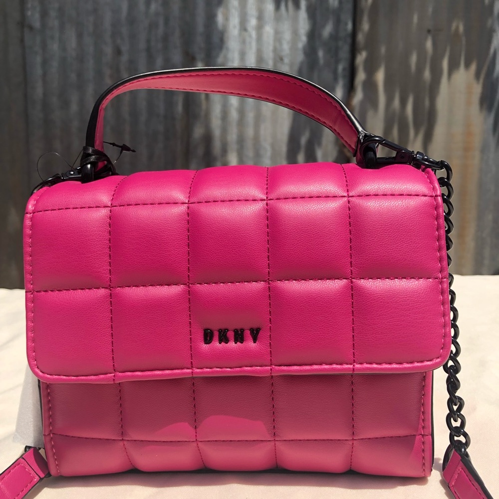 DKNY Hot Fusion Small Pink Purse Brand New